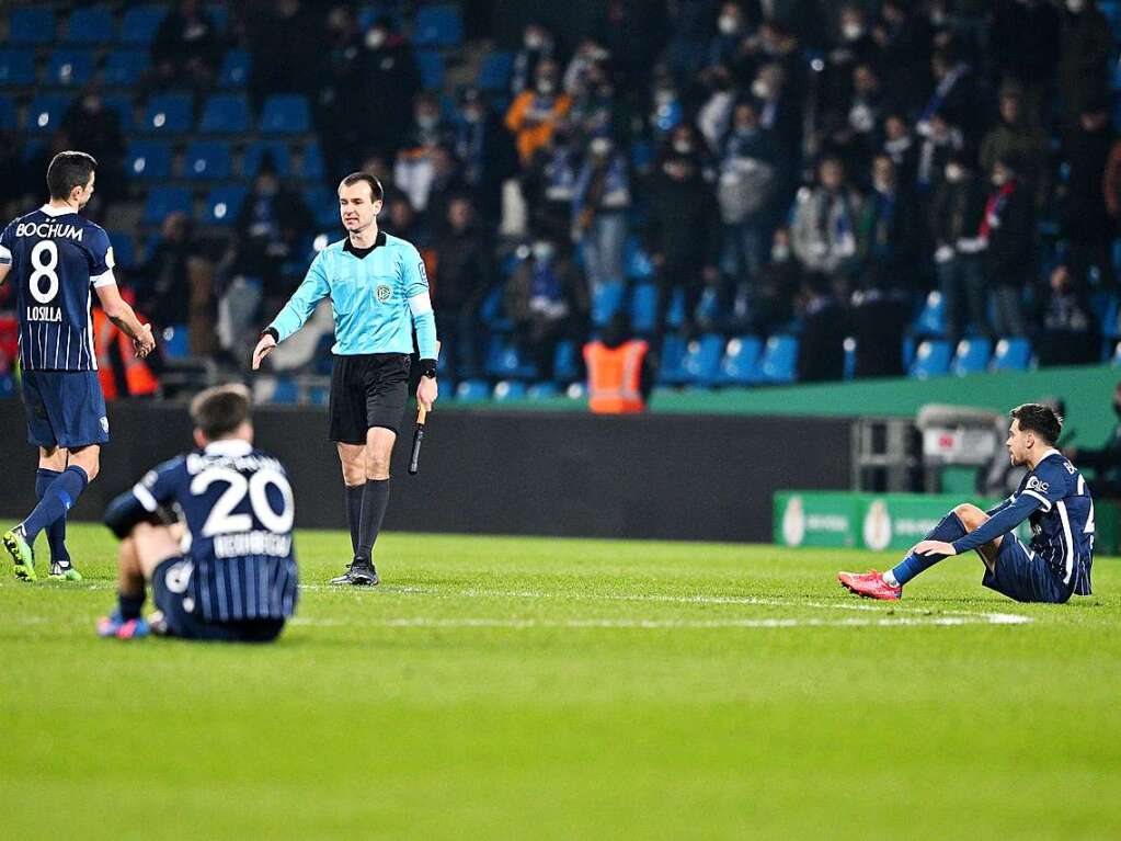 Der SC Freiburg steht im Halbfinale des DFB-Pokals.