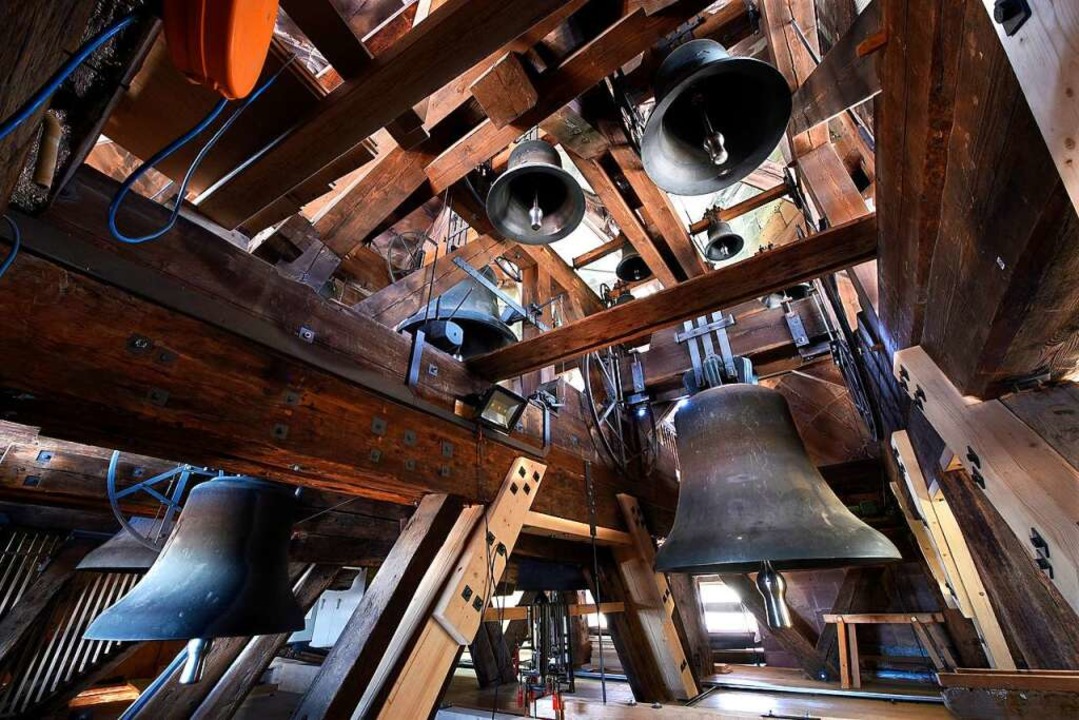 Der Glockenstuhl des Freiburger Münsters  | Foto: Thomas Kunz