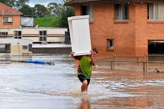 Fotos: Auch Australiens grte Stadt Sydney ist nun von berschwemmungen bedroht