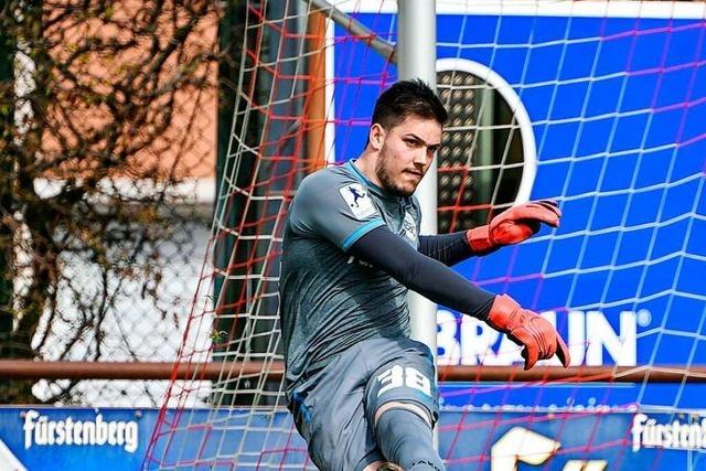 Marvin Geng erwartet mit dem Bahlinger SC sein Ex-Team VfB Stuttgart II