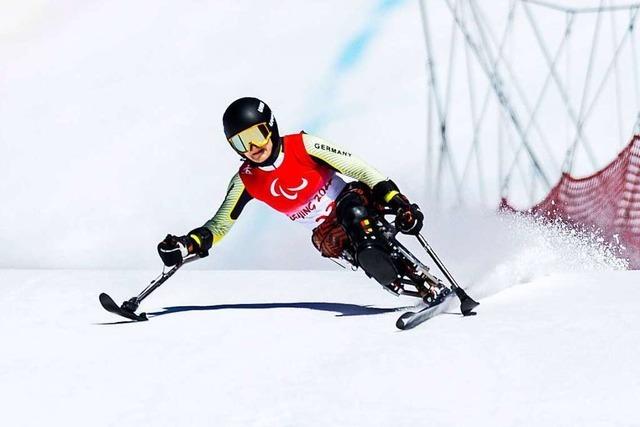 Anna-Lena Forster aus Freiburg ist das deutsche Gesicht der Paralympics