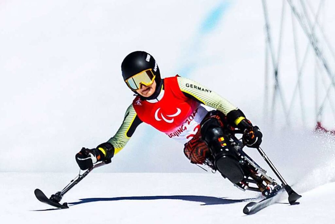 Anna-Lena Forster nimmt als vierfache ...ski an den Paralympics in Peking teil.  | Foto: Mika Volkmann via www.imago-images.de
