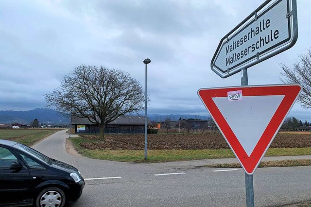 Die Umgehungsstrae im Norden der Stad...t. Er ging fr den Bau der Strae aus.  | Foto: Simone Hhl