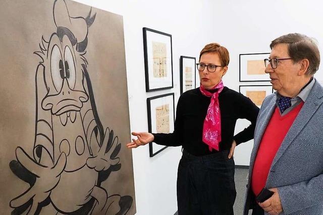 Von Micky Maus bis Donald Duck: Kunsthalle in Riegel zeigt Werke berühmter Comiczeichner
