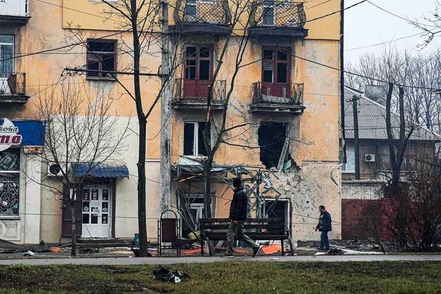 Erstmals besteht eine Feuerpause für humanitären Korridor um Mariupol