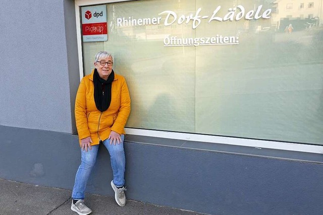 Das Schaufenster ist verhangen, die f... hat  das Dorfldele schlieen mssen.  | Foto: Martin Kpfer