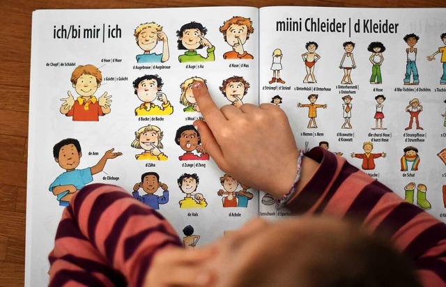Miini Chleider: Dialekt lernen anhand ... tausend Wrter auf Alemannisch&#8220;  | Foto: Kathrin Blum