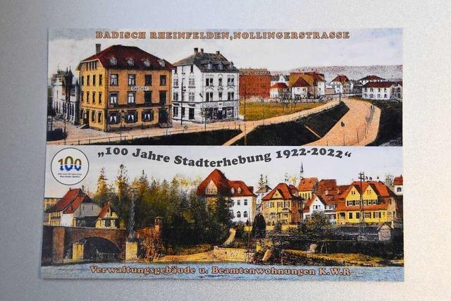 Briefmarkensammler legen alte Karten von Rheinfelden neu auf