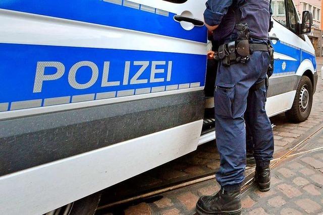 Freiburger Polizei nimmt Mann nach zweistündiger Suche fest