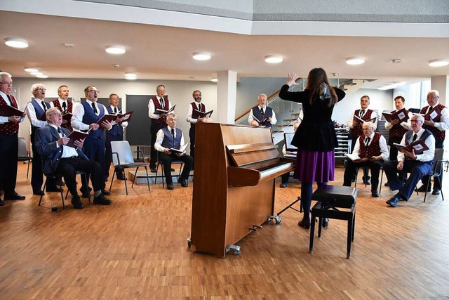 Erstes Konzert der Chorgemeinschaft Ti...Timea Gjerdj im Kurhaus Hinterzarten.   | Foto: Thomas Biniossek