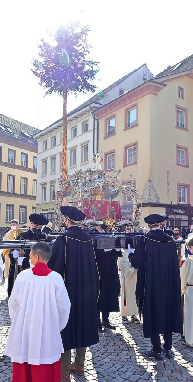 Der Schrein unterm Narrenbaum  | Foto: Axel Kremp