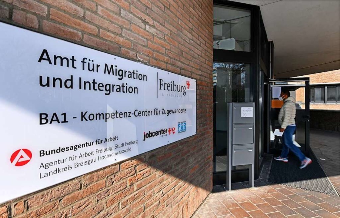 Das Amt für Migration und Integration ...die Erstaufnahme (Lea) gemeldet haben.  | Foto: Thomas Kunz