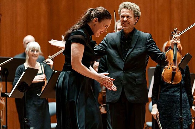 berwltigende Musizierfreude: Nicole ...ster bei ihrem Auftritt im Konzerthaus  | Foto: Valentin Behringer