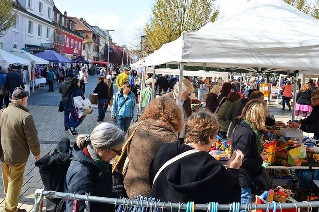 Cityflohmarkt in Rheinfelden findet nach zwei Jahren Corona-Pause wieder statt