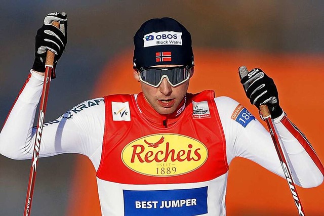 Will in Schonach wieder Gesamt-Weltcup...erden: der Norweger Jarl Magnus Riiber  | Foto: Lisa Leutner