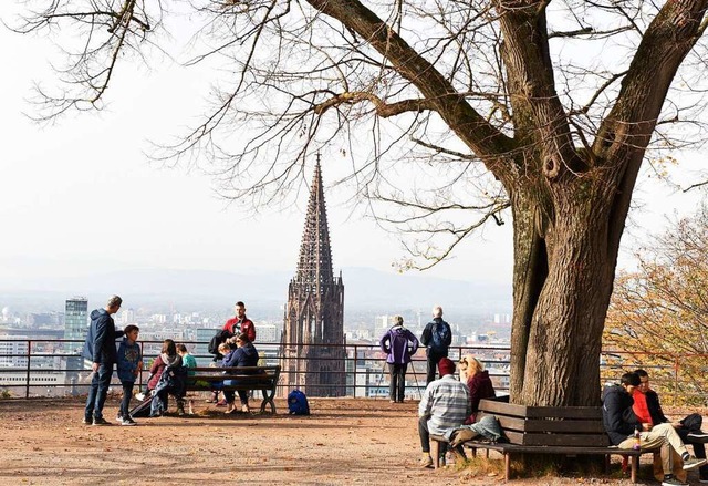 Beliebt: Der Kanonenplatz auf dem Schlossberg  | Foto: Rita Eggstein