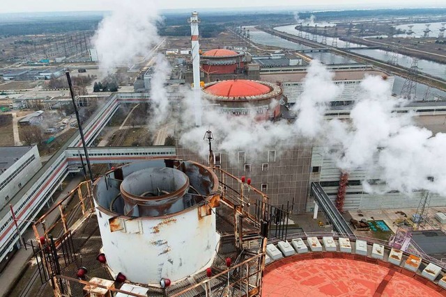 Das europaweit grte Atomkraftwerk in Saporischschja  | Foto: IMAGO/Konstantin Mihalchevskiy