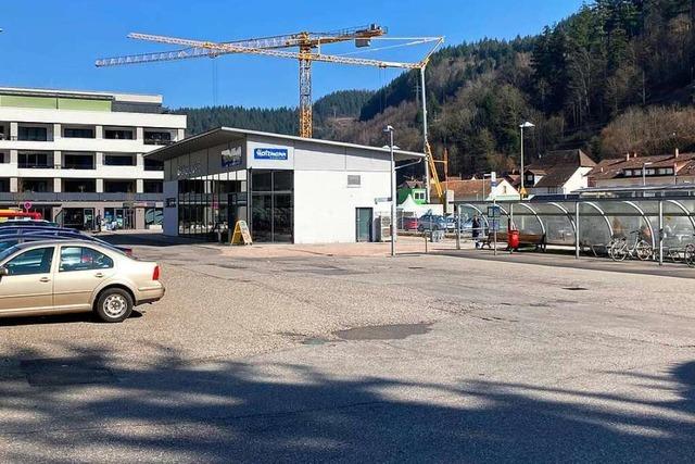 Fr den Zentralen Omnibusbahnhof in Zell sollen Parkpltze weichen