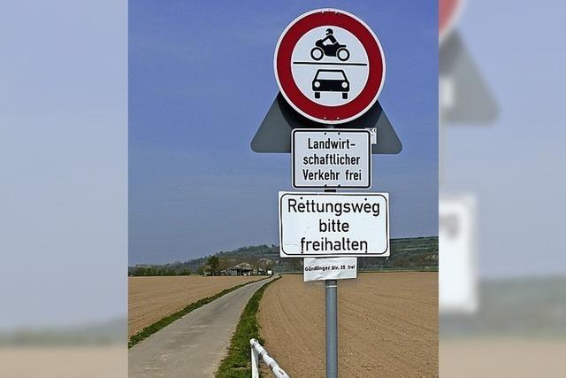 Parkverbote in Niederrimsingen?