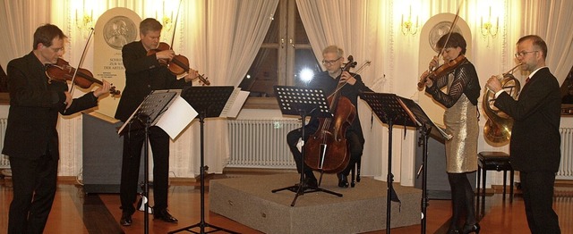 Im zweiten Klosterkonzert der Saison g...te im Kollegsfestsaal von St. Blasien.  | Foto: Karin Stckl-Steinebrunner