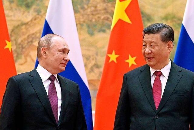 US-Medienberichte: Russland soll China um militärische Hilfe gebeten haben
