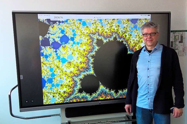 sthetik der Mathematik: Karl Schnitzl...8222;Apfelmnnchen&#8220; bekannt ist.  | Foto: Privat