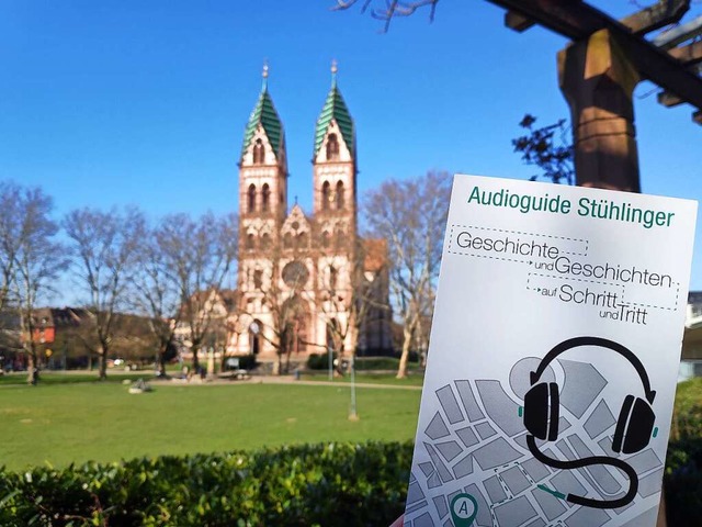 Der Audioguide Sthlinger erzhlt Gesc...Freiburger Arbeiterviertel Sthlinger.  | Foto: Rebekka Haas