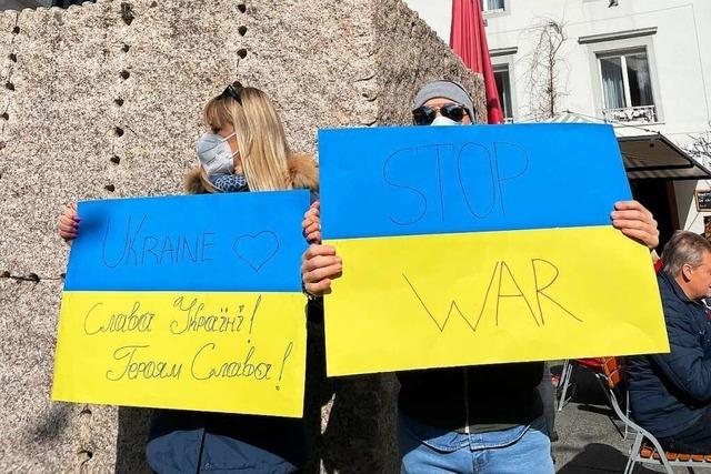 Stadt Lrrach will Hilfsangebote fr Ukrainer kanalisieren
