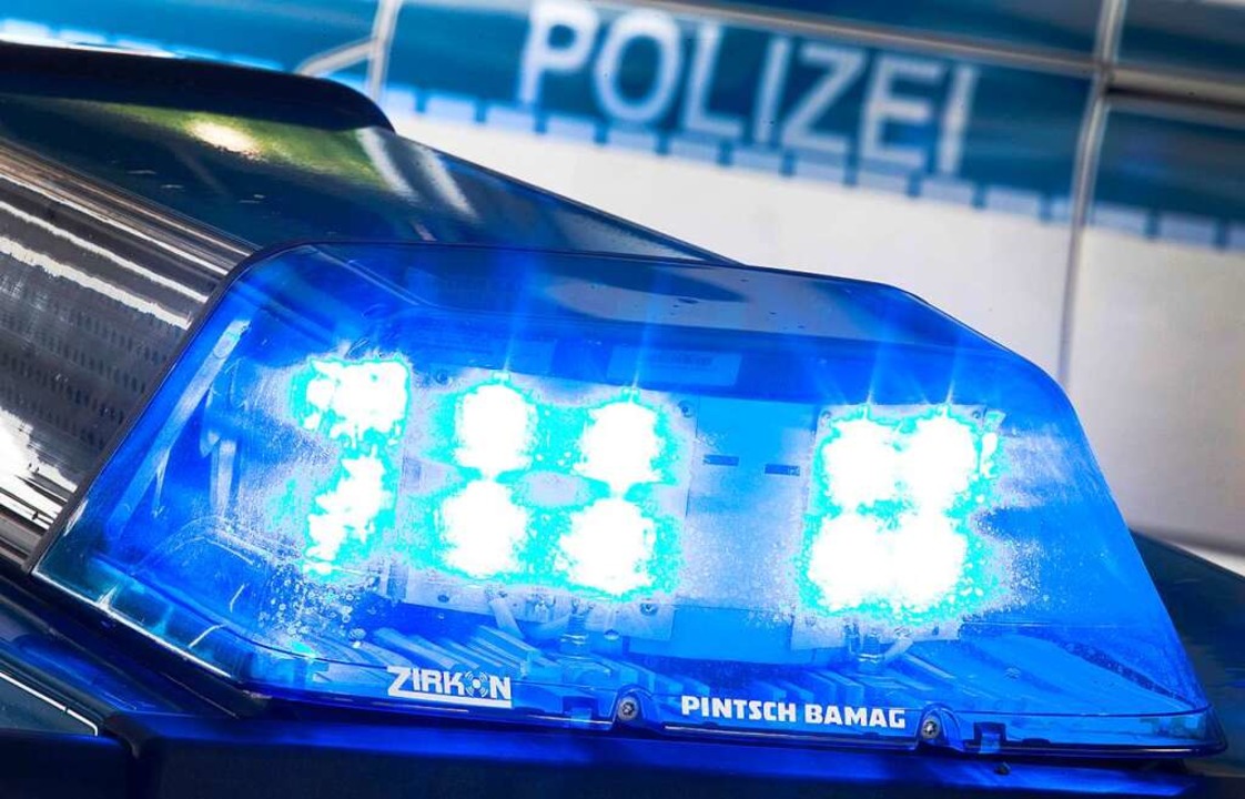 Einen Streifenwagen rammte ein Autofahrer in der Dreisamstrae (Symbolbild).  | Foto: Friso Gentsch (dpa)