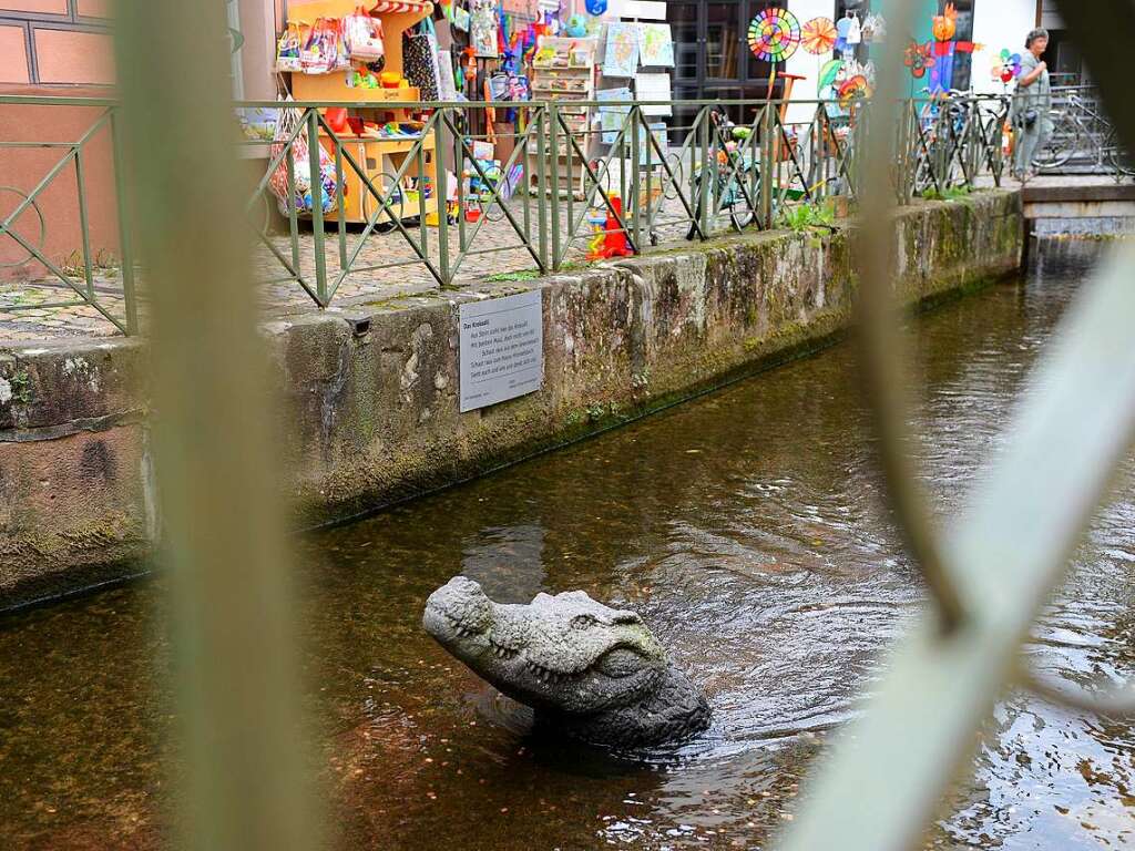 … oder die alten Huser bei der Insel am Gerberaukanal.