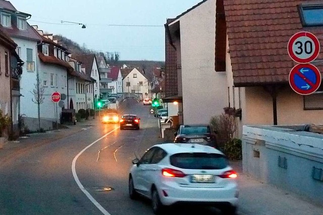 Zwischen Neumattenstrae und Gasthaus Sonne wird die Strae erneuert.  | Foto: Dirk Sattelberger