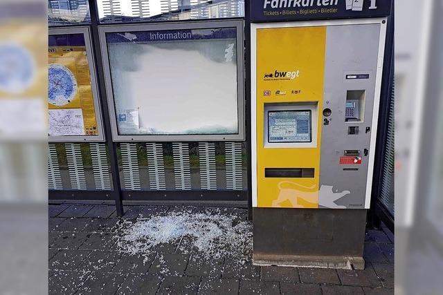 Vandalismus in Staufen-Süd