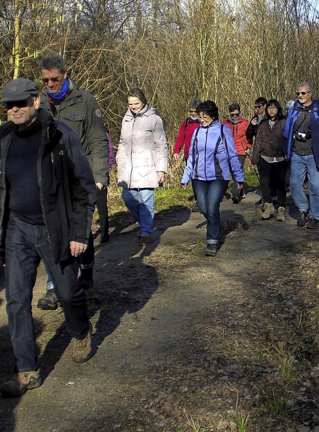 Manche Wege im Rheinwald &#8211; wie h...n nicht mehr ganzjhrig begehbar sein.  | Foto: Dieter Fink