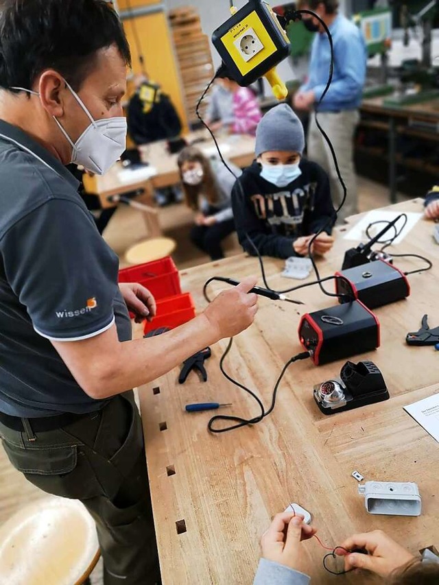 In der Werkrealschule wird viel Wert auf Praxis gelegt.  | Foto: Hellbergschule 