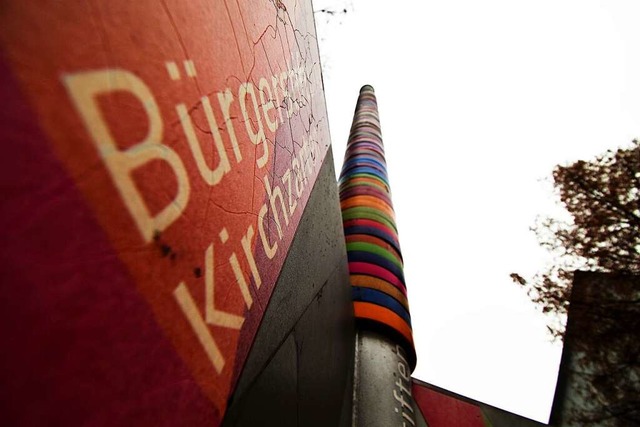 Sichtbares Zeichen der Brgerstiftung ist die Spendensule beim Alten Rathaus.  | Foto: Kathrin Blum