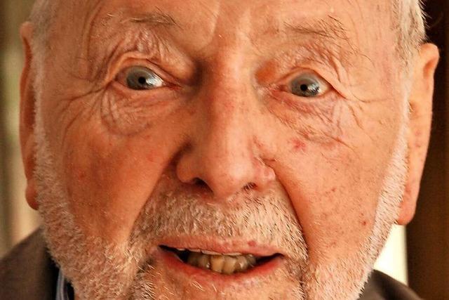 Der Lahrer Alt-Stadtrat Werner Schalk feiert seinen 95. Geburtstag