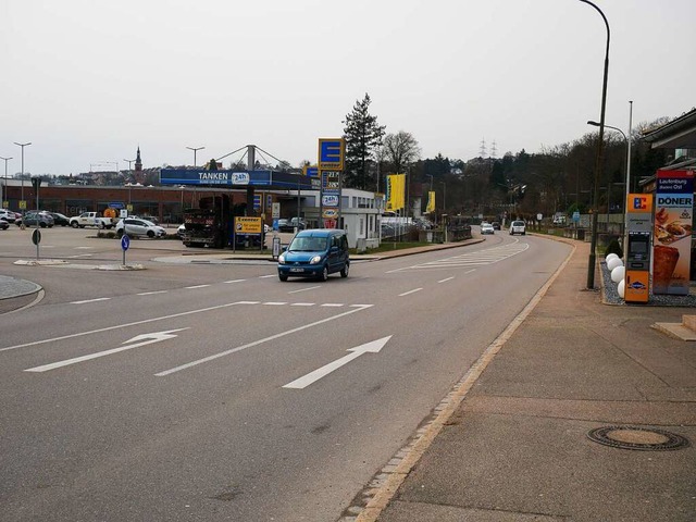 Auf Hhe Ostbahnhof wird es keinen Zeb... mittels Unterfhrung erreicht werden.  | Foto: Michael Gottstein