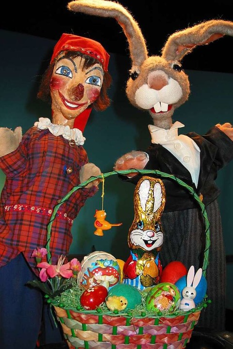 Kasper und der Osterhase  | Foto: Freiburger Puppenbühne