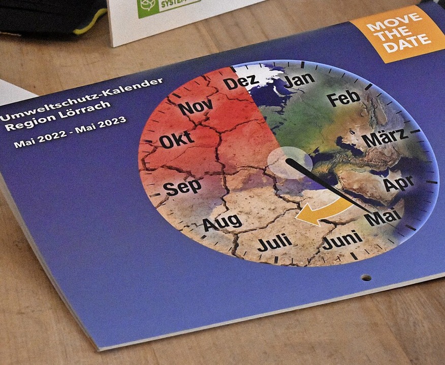 Der Umweltschutz-Kalender geht von Mai 2022 bis Mai 2023.  | Foto: Thomas Loisl Mink
