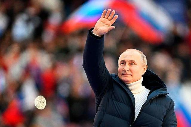 Putins Auftritt war der eines Kriegsverbrechers