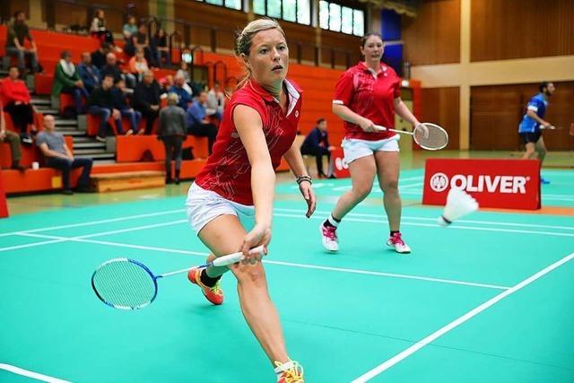 Fr Senja Tpfer hat das Landesturnfest in Lahr Prioritt vor der deutschen Meisterschaft im Badminton