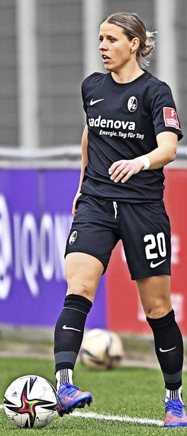 Jana Vojtekova erzielte den 3:2-Siegtreffer fr die SC-Frauen.  | Foto: IMAGO/Mirko Kappes