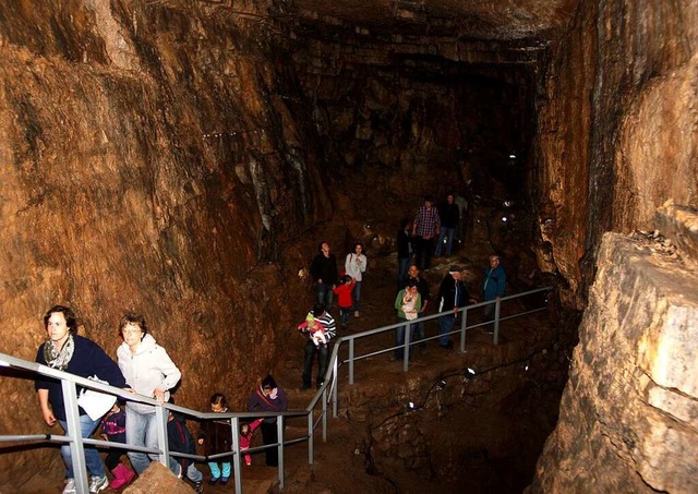 Besucher sollen die Erdmannshhle knftig allein erkunden drfen.  | Foto: Heiner Fabry