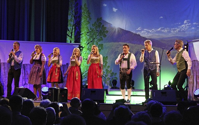 Alle &#8222;Stars der Dolomiten&#8220;...iederbacher und Vincent &amp; Fernando  | Foto: Jennifer Ruh