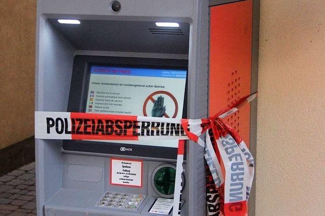 Eichstetter Bankautomat hält Aufbruchversuch stand