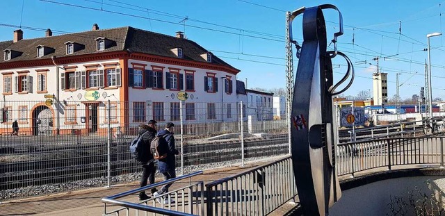 Das Bautz-Areal am Bahnhof steht zum Verkauf.   | Foto: Gerhard Walser