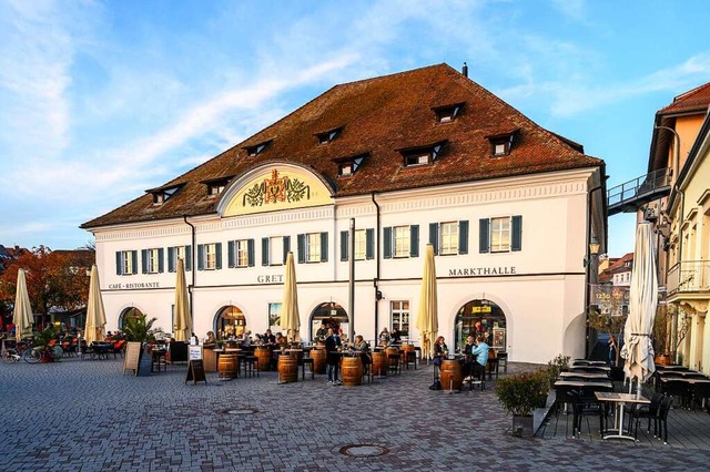 Gelungenes Beispiel fr eine Mischnutzung: Die &#8222;Greth&#8220; in berlingen  | Foto: Winfried Heinze/berlingen Marketing und Tourismus GmbH