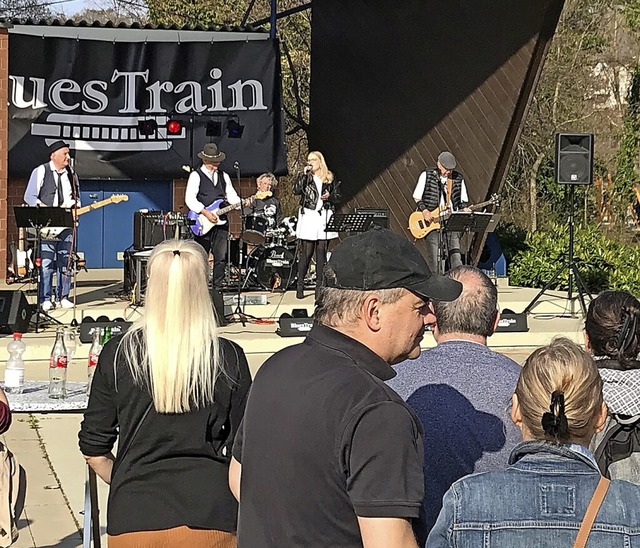 Blues-Train spielte im Kurpark fr den guten Zweck  | Foto: Jutta Schtz