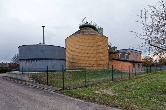 Die Verbandsklranlage des Abwasserzwe...ds Kaiserstuhl Nord nrdlich von Wyhl.  | Foto: Martin Wendel