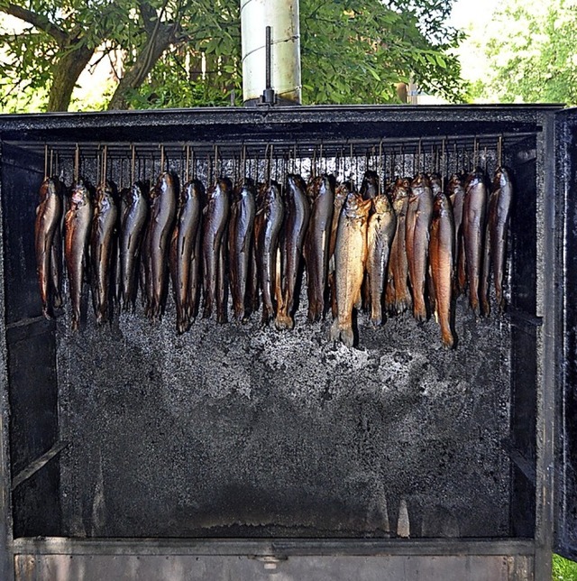 Gerucherte Forellen aus Staufen  | Foto: Rainer Ruther